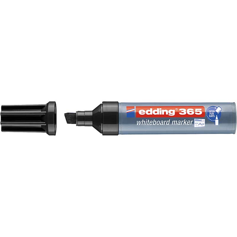 Маркер edding 365, для белых досок, скошенный наконечник, 2-7 мм