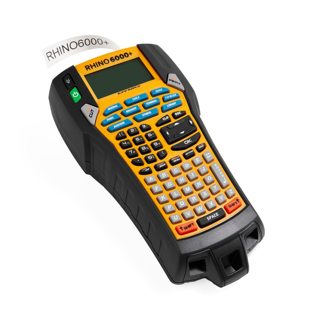 Принтер ленточный индустриальный Dymo Rhino 6000+ в кейсе, лента ширина до 24 мм (2150767)