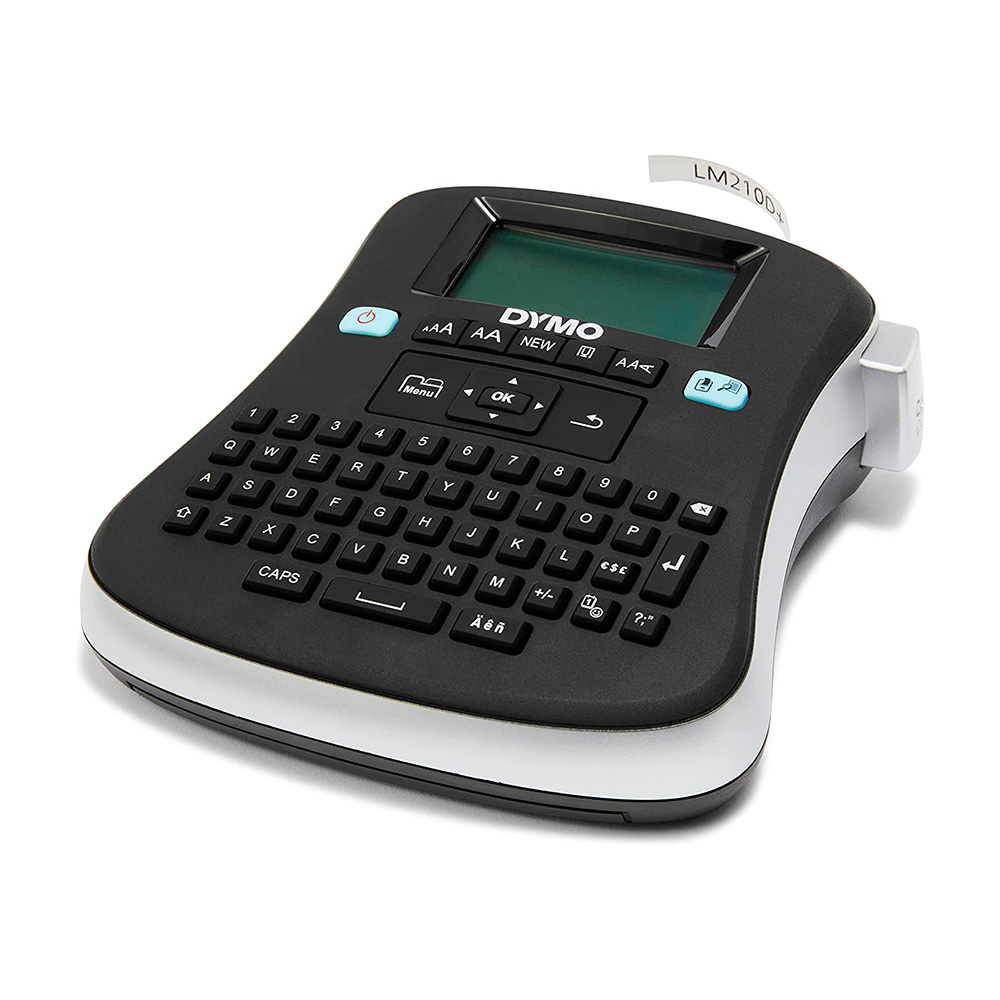 Принтер ленточный Dymo Label Manager 210D, ленты D1 шириной 6, 9, 12 мм, клавиатура латиница