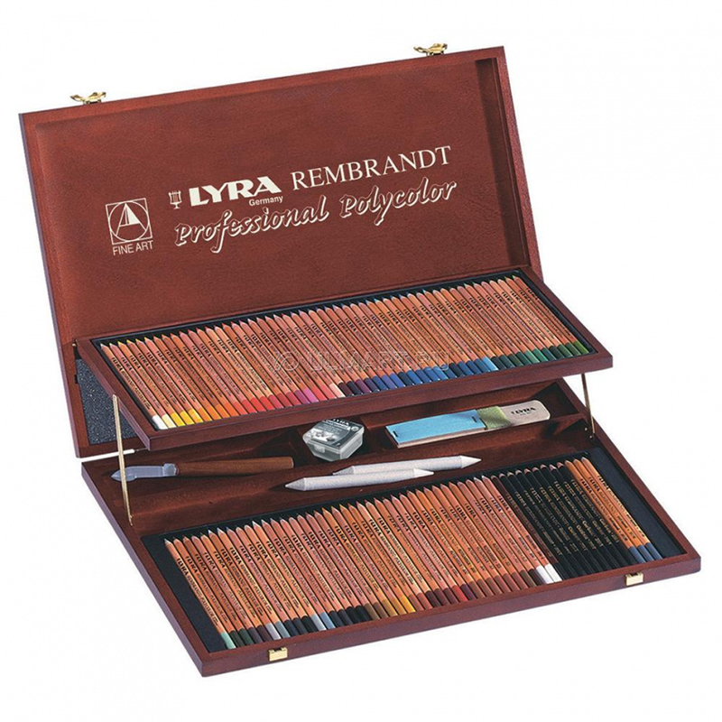 Набор карандашей цветных Lyra Rembrandt Professional Polycolor, 68 цветов, деревянный ящик